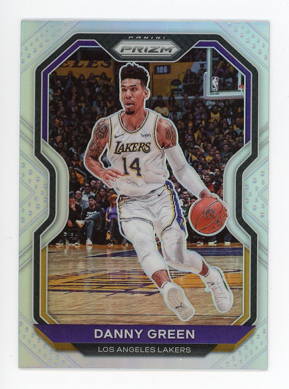 2020-2021 Danny Green Silver Prizm Panini Los Angeles Lakers # 149