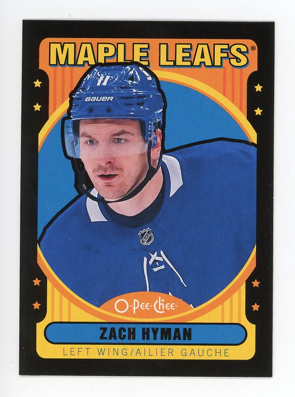 2021-2022 Zach Hyman #d /100 OPC Toronto Maple Leafs # 249