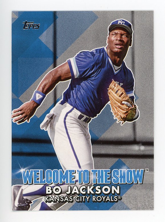 2022 Bo Jackson Welcome To The Show Topps Kansas City Royals # WTTS-33
