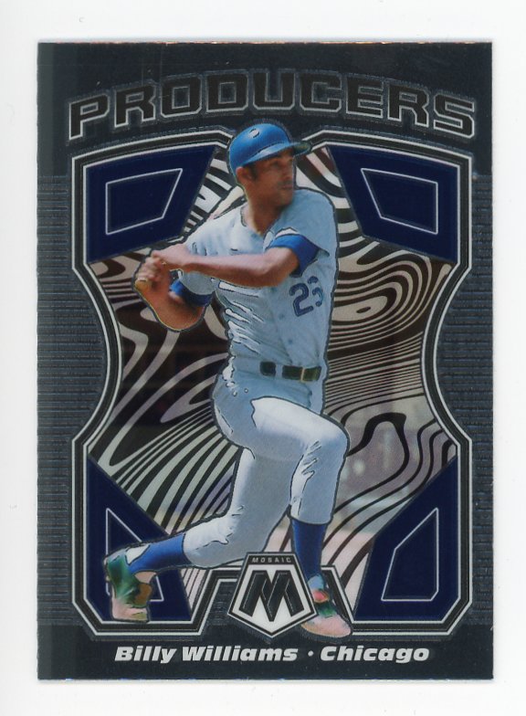 2021 Billy Williams Producers Mosaic Panini Chicago Cubs #P11