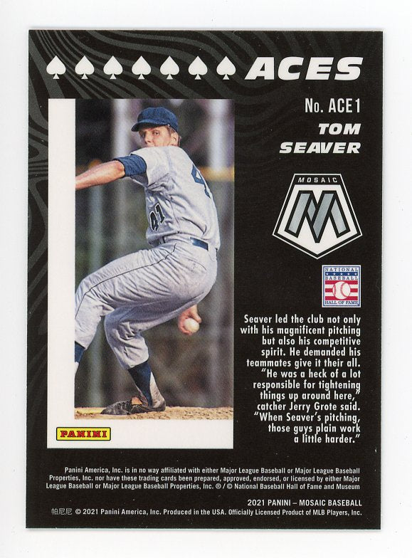 2021 Tom Seaver Aces Mosaic Panini New York Mets #ACE1
