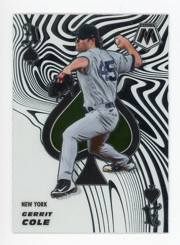 2021 Gerrit Cole Aces Prizm Mosaic Panini New York Yankees #ACE8