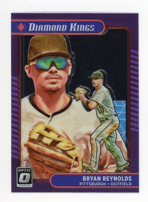 2021 Bryan Reynolds Diamond Kings Optic Panini Pittsburgh Pirates # 25