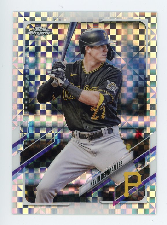 2021 Kevin Newman Base X-Fractor Topps Pittsburgh Pirates # 2