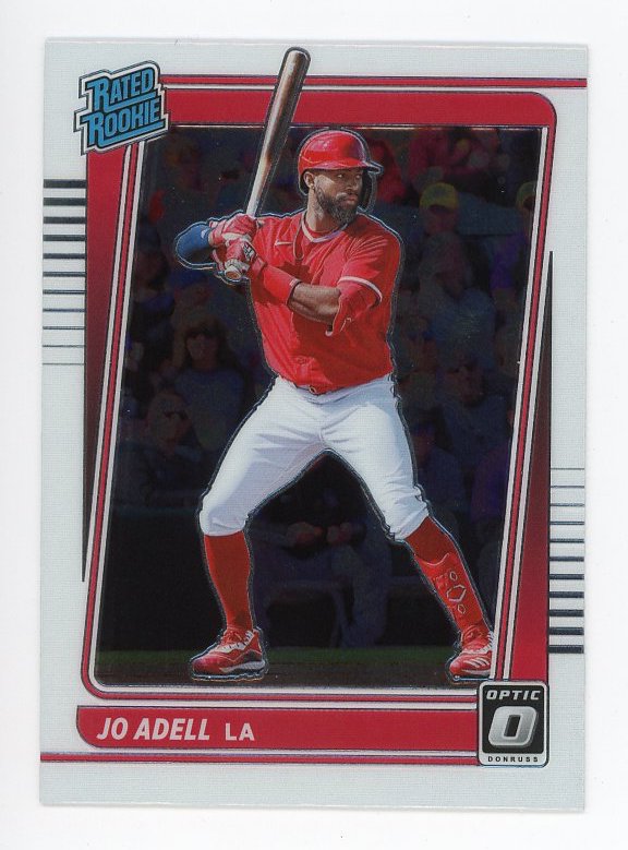 2021 Jo Adell Rated Rookie Optic Topps Los Angeles Angels # 33