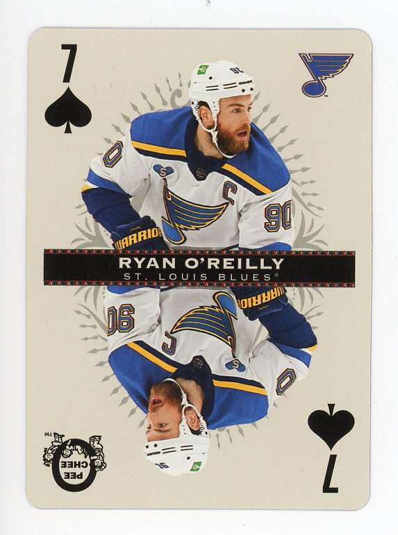 2021-2022 Ryan O'Reilly Playing Card OPC St.Louis Blues