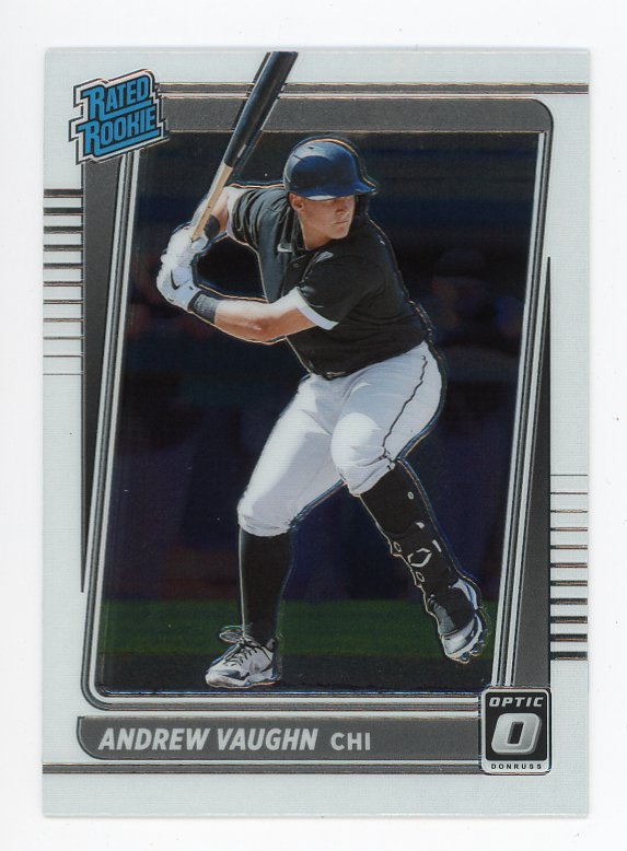 2021 Andrew Vaughn Rated Rookie Donruss Optic Chicago White Sox # 116