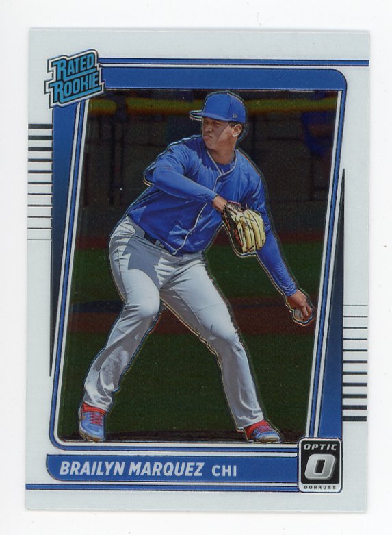 2021 Brailyn Marquez Rated Rookie Donruss Optic Chicago Cubs # 32