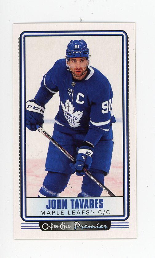2021-2022 John Tavares Tall Boys OPC Toronto Maple Leafs # P-8