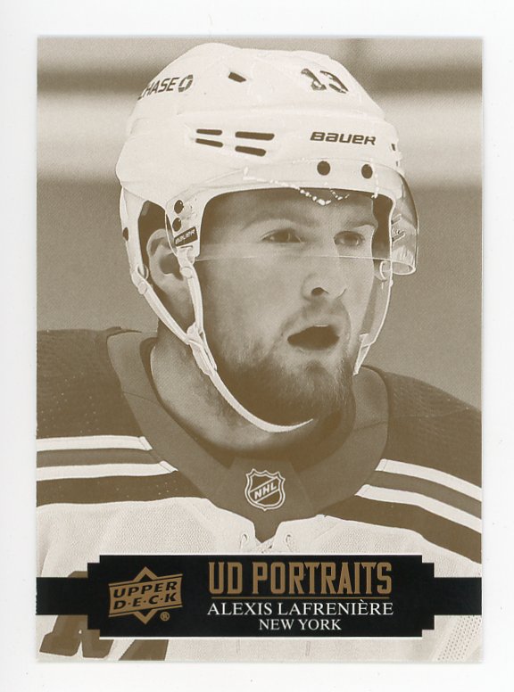  2020-21 Upper Deck Alexis Lafreniere Collection #1 Alexis  Lafreniere New York Rangers Official NHL Hockey Trading Card in Raw (NM or  Better) Condition : Collectibles & Fine Art