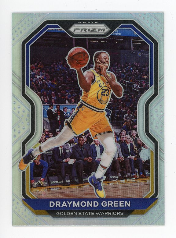 2020-2021 Draymond Green Silver Prizm Panini Golden State Warriors # 123