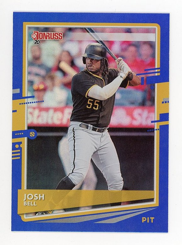 2020 Josh Bell Holo Blue Panini Pittsburgh Pirates # 146