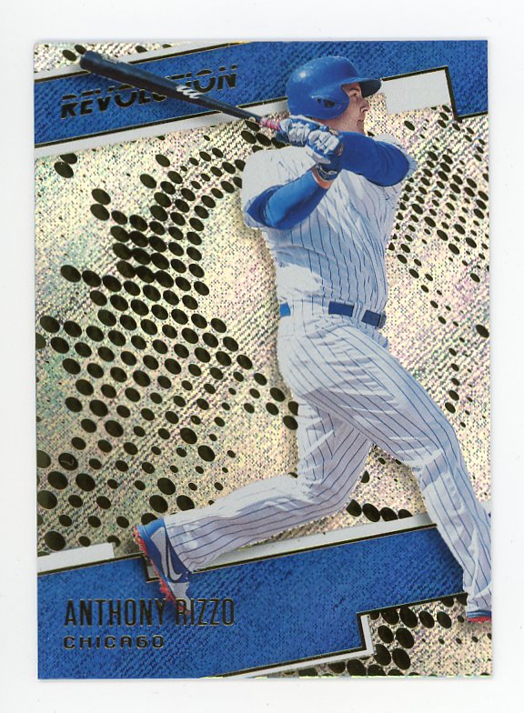 2018 Anthony Rizzo Rapture Revolution Panini Chicago Cubs #5