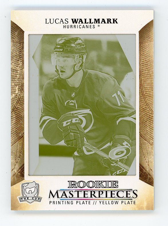 2017-2018 Lucas Wallmark Rookie Masterpieces #D 1/1 The Cup # 66