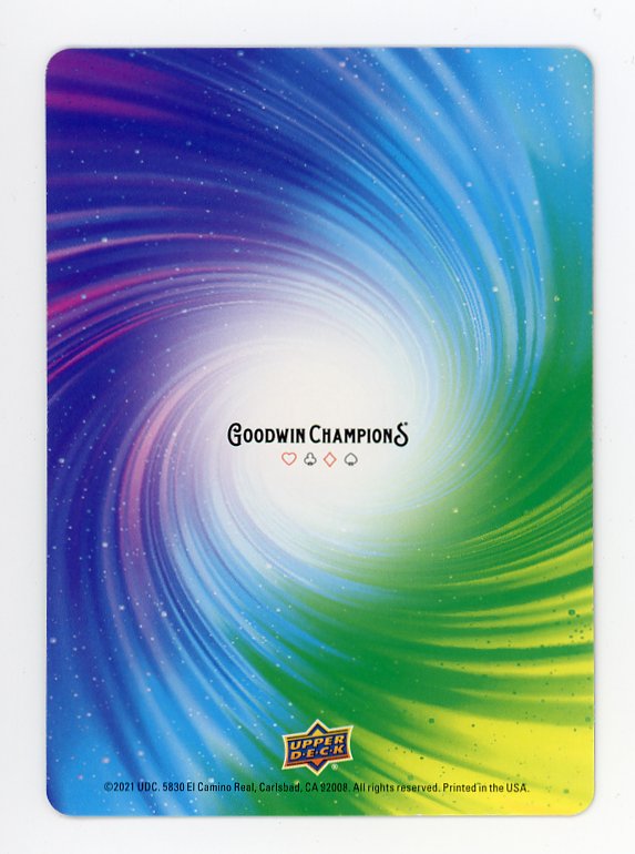 2021 Equinox Nine Of Clubs Goodwin Champions Playing Cards