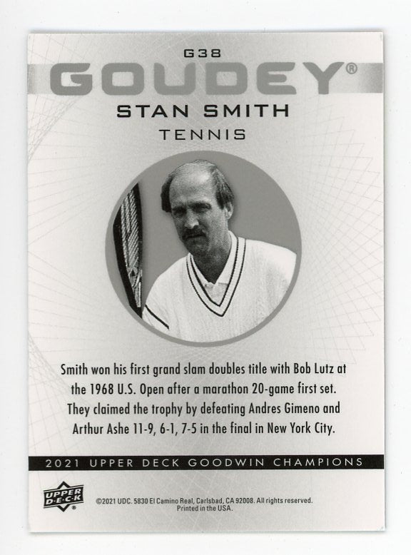 2021 Stan Smith Goudey Platinum Goodwin Champions # G38
