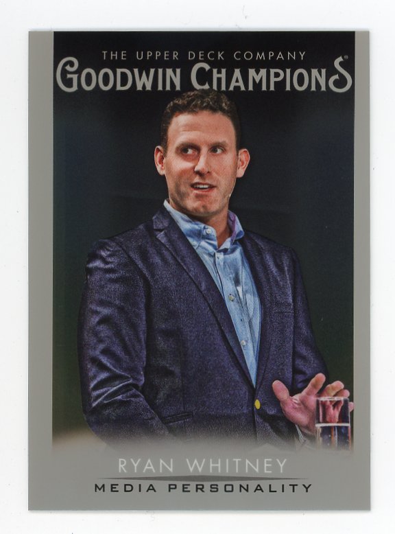 2021 Ryan Whitney Platinum Goodwin Champions # 38