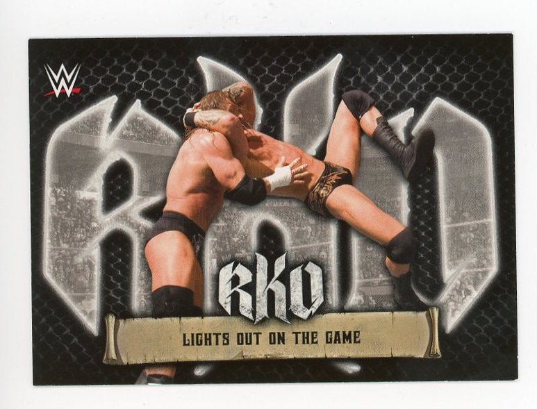 2021 Triple H And Randy Orton RKO Lights Out On The Game WWE Topps # RKO-4