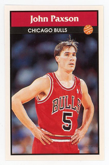 John Paxson Panini 1992-1993 Basketball Sticker Chicago Bulls #131