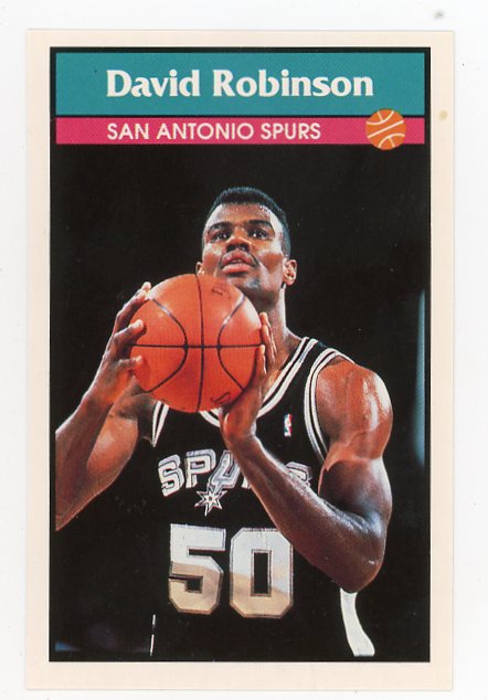 David Robinson Panini 1992-1993 Basketball Sticker San Antonio Spurs #87