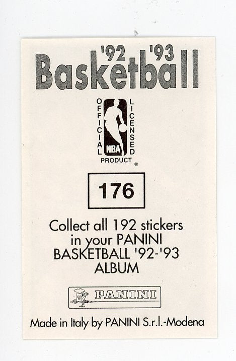 Mark Jackson Panini 1992-1993 Basketball Sticker New York Knicks #176