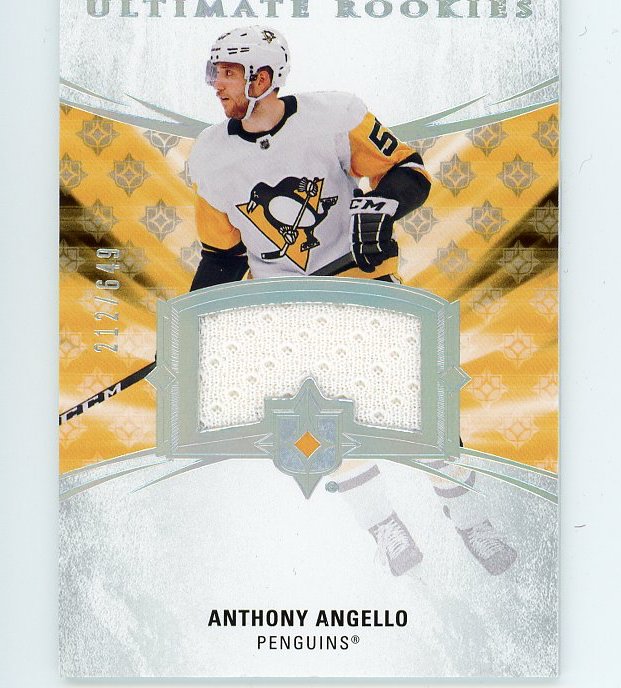 2020-2021 Anthony Angello Ultimate Rookies #D /649 Pittsburgh Penguins # 179