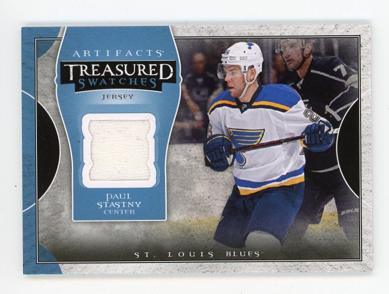 2015-2016 Paul Stastny Treasured Swatches Artifacts St.Louis Blues # TS-PS