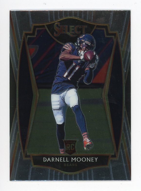 2020-2021 Darnell Mooney Premier Level Panini Select Chicago Bears # 200