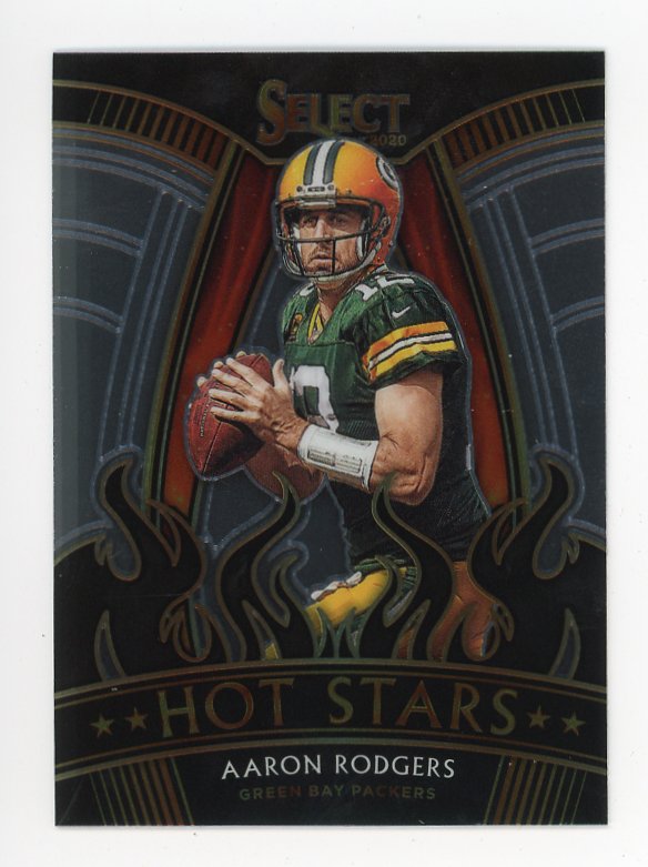 2020 Aaron Rodgers Hot Stars Select Green Bay Packers # HS5
