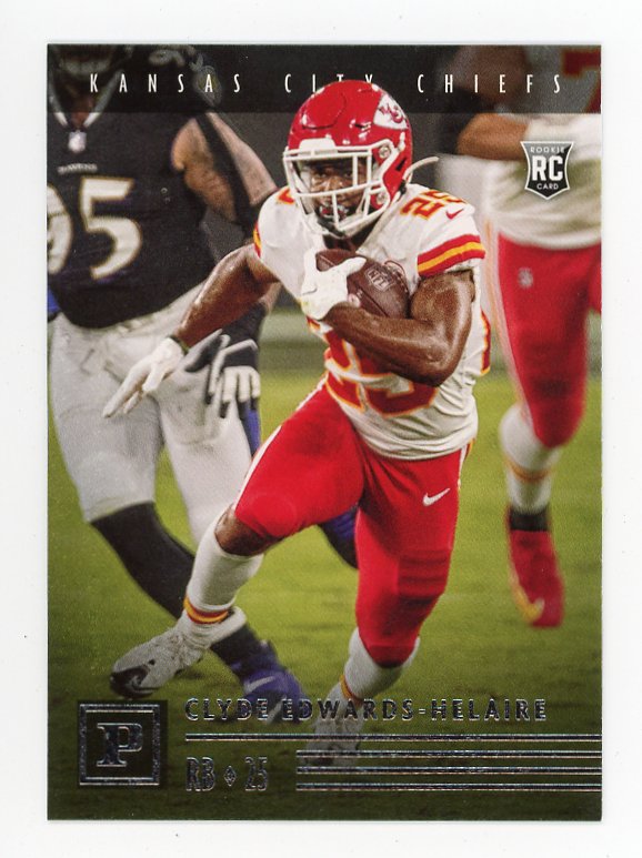 2020 Clyde Edwards-Helaire Rookie Chronicles Kansas City Chiefs # PA-8