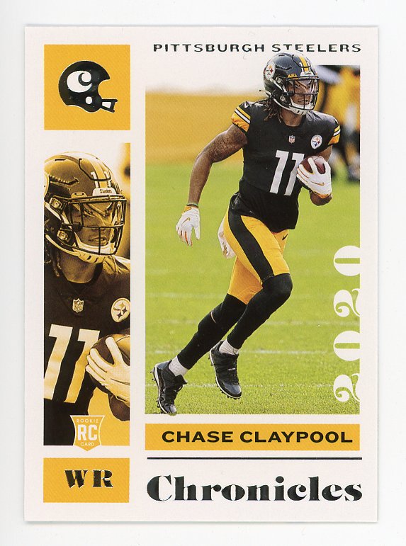 2020 Chase Claypool Rookie Chronicles Panini Pittsburgh Steelers # 79
