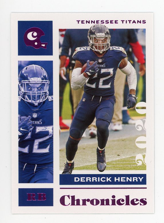2020 Derrick Henry Pink Chronicles Panini Tennessee Titans # 96