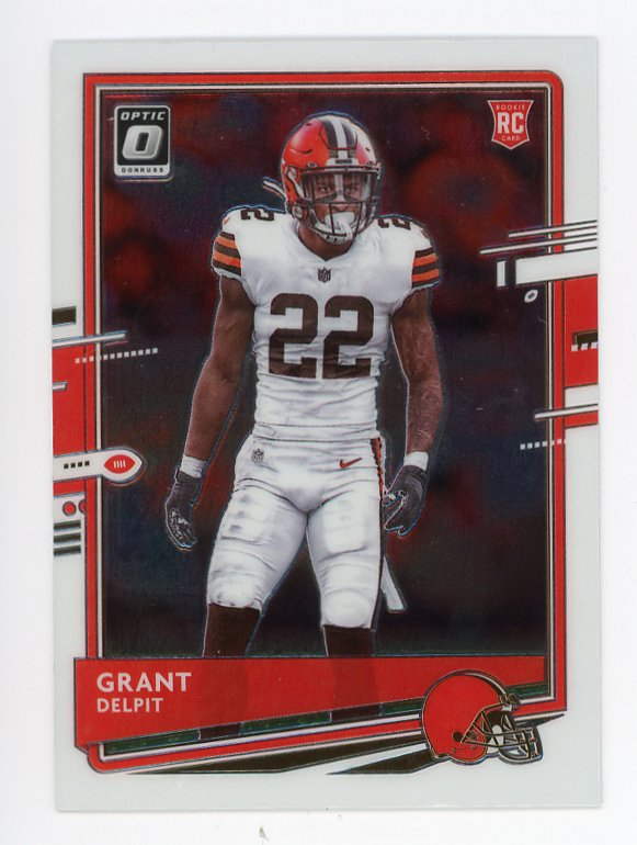 2020 Grant Delpit Rookie Optic Panini Cleveland Browns # 122