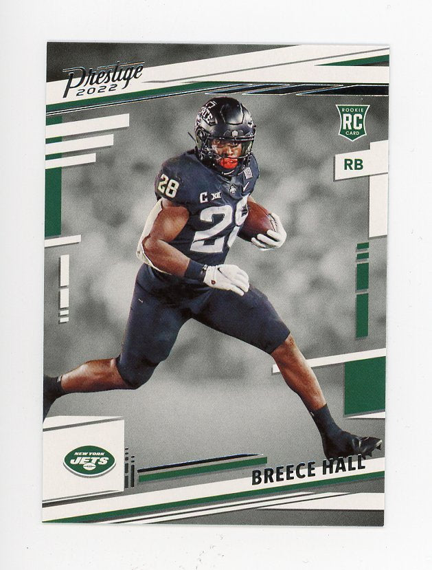 2022 Breece Hall Rookie Prestige Panini New York Jets # 313