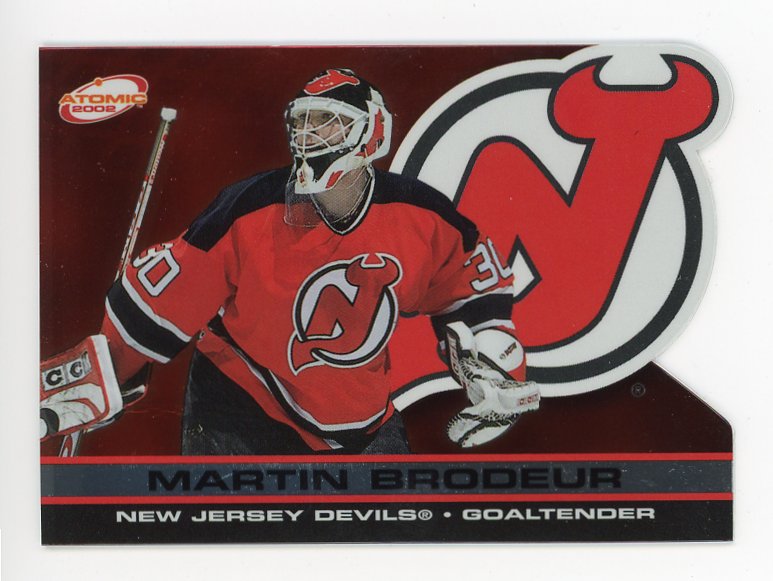 2002 Martin Brodeur Die Cut Atomic New Jersey Devils # 57