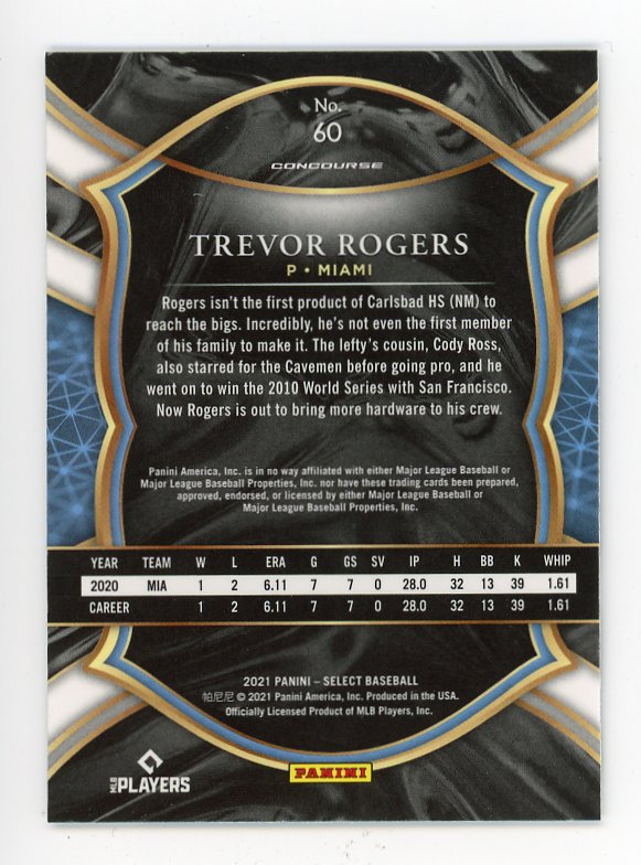  2022 Topps # 24 Trevor Rogers Miami Marlins (Baseball
